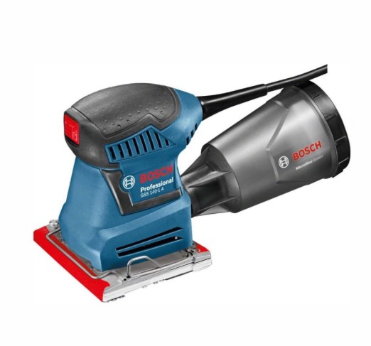 Bosch GSS 140-1 A Professional Orbital Sander – Compact Finishing Sander for Wood, Surface Preparation, and Professional Applications